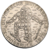 1975 - Austria - 100 Szylingów - Zimowa Olimpiada w Innsbrucku