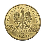 1996 - Polska - 2 zł - Jeż