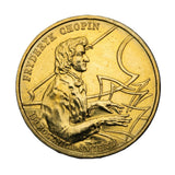 1999 - Polska - 2 zł - 150 Rocznica Śmierci Fryderyka Chopina