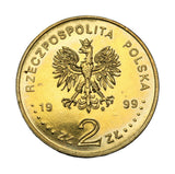 1999 - Polska - 2 zł - 150 Rocznica Śmierci Fryderyka Chopina