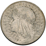 1932 - Polska - 10 zł - Polonia (Głowa Kobiety)