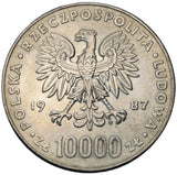 1987 - Polska - 10000 zł - Jan Paweł II