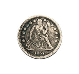 1857 - USA - 1 Dime