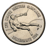 1993 - Polska - 20000 zł - XVII Zimowe Igrzyska Olimpijskie - Lillehammer 1994