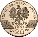 2002 - Polska - 20 zł - Żółw Błotny