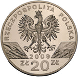 2009 - Polska - 20 zł - Jaszczurka Zielona