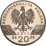2011 - Polska - 20 zł - Borsuk