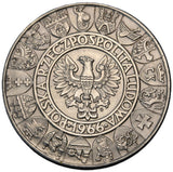 1966 - Polska - 100 Złotych - Mieszko i Dąbrówka