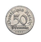 1921 - Niemcy - 50 Fenigów
