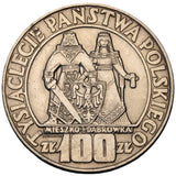 1966 - Polska - 100 Złotych - Mieszko i Dąbrówka