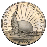 1986 - USA - 1/2 Dolara - Statua Wolności