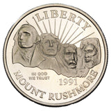 1991 - USA - 1/2 Dolara - Góra Rushmore