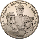 2008 - Polska - 20 zł - 90 Rocznica Odzyskania Niepodległości