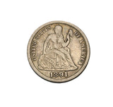 1891 - USA - 1 Dime
