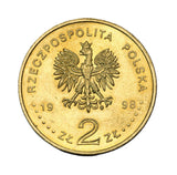 1998 - Polska - 2 zł - 100-lecie Odkrycia Polonu i Radu