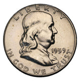 1959 - USA - 1/2 Dolara - Franklin Half Dollar