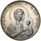 1997 - Medal - Jan Paweł II w ojczyźnie - Częstochowa