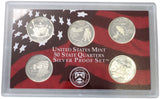 2002 - USA - Zestaw - Zestaw 5 srebrnych monet - Monety Stanowe