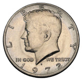 1972 - USA - 1/2 Dolara - Kennedy Half Dollar