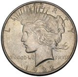 1922 - USA - 1 Dolar - Peace Dollar