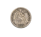 1849 - USA - 1 Dime