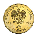 1999 - Polska - 2 zł - 500 Rocznica Urodzin Jana Łaskiego