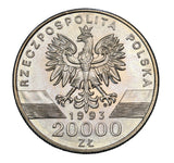 1993 - Polska - 20000 zł - Jaskółki