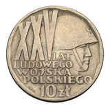 1968 - Polska - 10 zł - XXV Lat Ludowego Wojska Polskiego