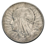 1933 - Polska - 5 zł - Polonia (głowa kobiety)