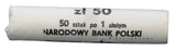 1990 - Zestaw - Polska - rolka bankowa NBP - 1 Złoty (50 sztuk)
