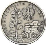 2009 - Polska - 20 zł - 65 Rocznica Likwidacji Getta w Łodzi