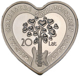 2012 - Polska - 10 zł - Wielka Orkiestra Świątecznej Pomocy - 20 Lat