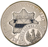 2004 - Polska - 10 zł - 85 Rocznica Powołania Policji