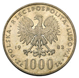 1983 - Polska - 1000 zł - Jan Paweł II