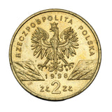 1998 - Polska - 2 zł - Ropucha Paskówka