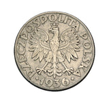 1936 - Polska - 2 zł - Żaglowiec