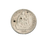 1861 - USA - 1/2 Dime