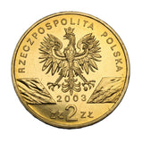 2003 - Polska - 2 zł - Węgorz Europejski