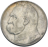 1934 - Polska - 10 zł - Józef Piłsudski <br> Orzeł Strzelecki