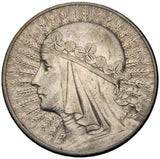 1933 - Polska - 10 zł - Polonia (Głowa Kobiety)