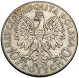 1933 - Polska - 10 zł - Polonia (Głowa Kobiety)