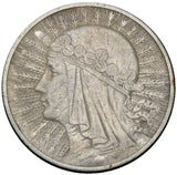 1932 - Polska - 10 zł - Polonia (Głowa Kobiety)