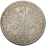 1932 - Polska - 10 zł - Polonia (Głowa Kobiety)