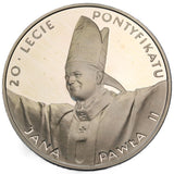 1998 - Polska - 10 zł - Jan Paweł II - 20-lecie Pontyfikatu