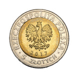 2017 - Polska - 5 zł - Kaplica Trójcy Świętej na Zamku Lubelskim
