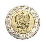2016 - Polska - 5 zł - Zamek Książąt Pomorskich w Szczecinie