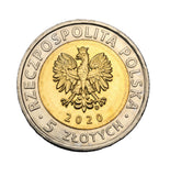 2020 - Polska - 5 zł -  Pałac Branickich w Białymstoku