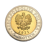 2021 - Polska - 5 zł - Zamek Książ w Wałbrzychu