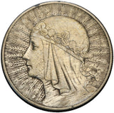1932 - Polska - 10 zł - Polonia (Głowa Kobiety)
