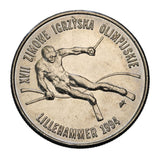 1993 - Polska - 20000 zł - XVII Zimowe Igrzyska Olimpijskie - Lillehammer 1994